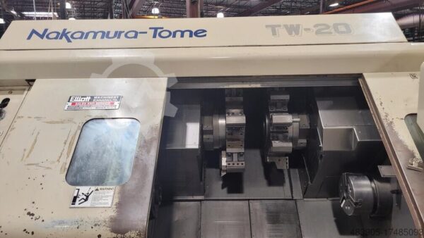 Nakamura-Tome TW-20 تراش CNC _ خرید و فروش دستگاه CNC با بهترین قیمت و کیفیت در CNCStok _ دستگاه سی ان سی نو یا دست دوم _ فروش دستگاه CNC _ فرز CNC _ تراش CNC _ چرا CNCStok را انتخاب کنید؟