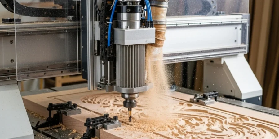 محاسبه‌گر سرعت و فرو رفتن CNC چوب [راهنما + نکات آسان]