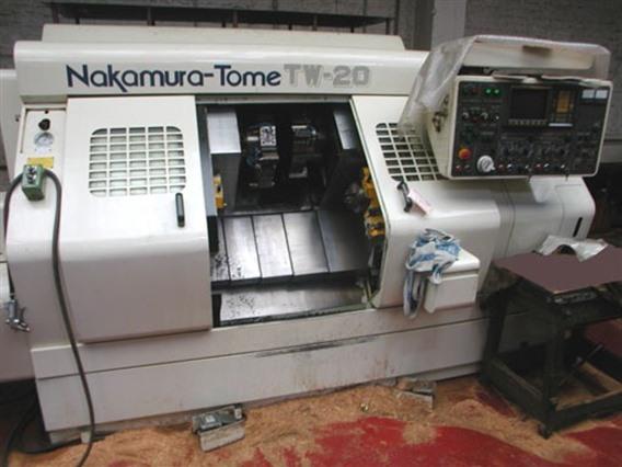 تراش CNC ناکامورا TW-20 دستگاه همه‌کاره با دقت بالا