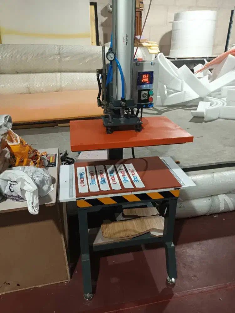 پرس حرارتی تمام اتوماتیک پنوماتیک 60×40: ترکیب بی‌نظیر دقت، قدرت و ایمنی